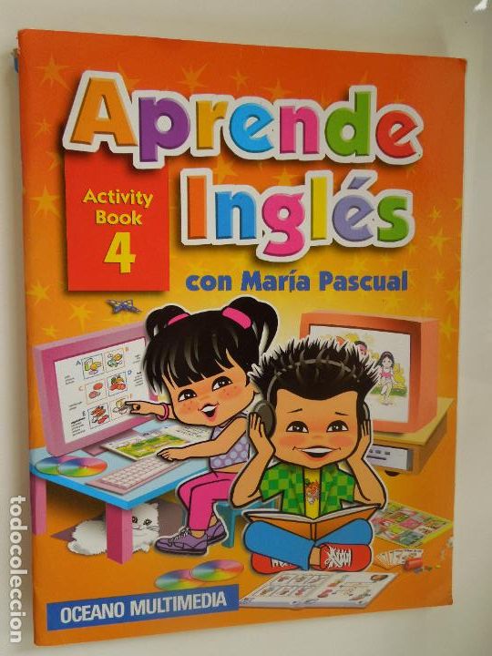 Libros de segunda mano: APRENDER INGLES CON MARIA PASCUAL ACTIVITY BOOK 4 -OCEANO MULTIMEDIA - Foto 1