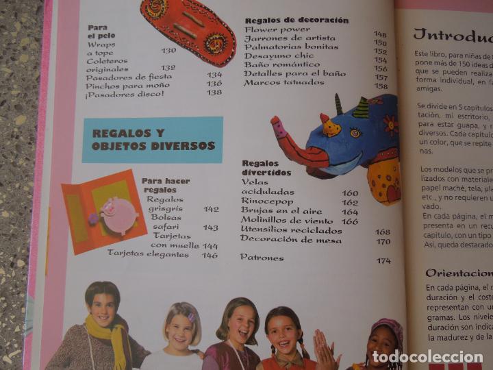 Libros de segunda mano: EL LIBRO DE LAS NI&Ntilde;AS - ACTIVIDAD , BRICOLAJE , CREACION - PANINI - Foto 6