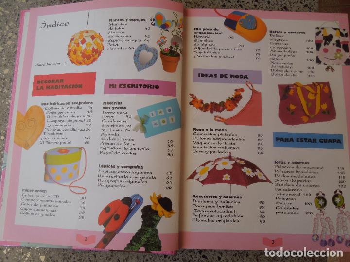 Libros de segunda mano: EL LIBRO DE LAS NI&Ntilde;AS - ACTIVIDAD , BRICOLAJE , CREACION - PANINI - Foto 7