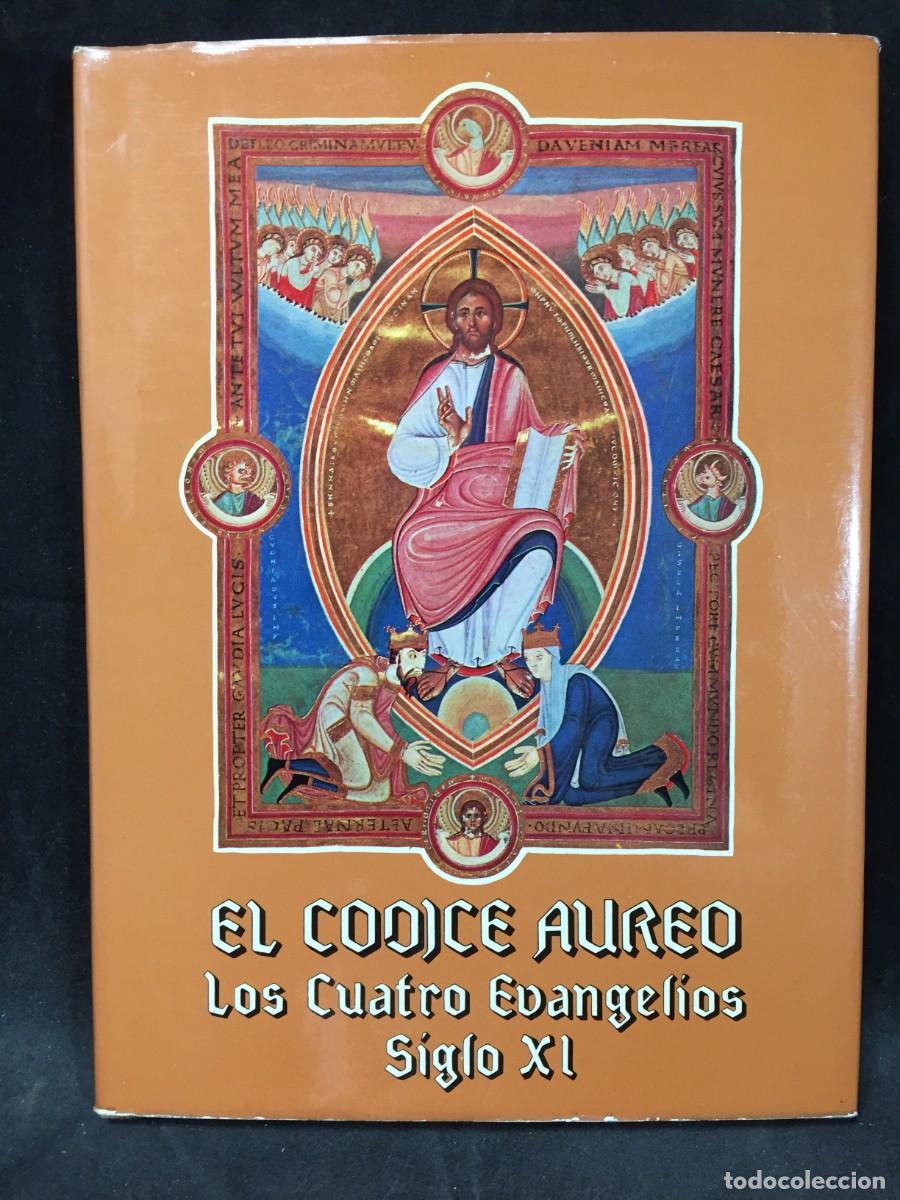 Libros de segunda mano: EL CODICE AUREO. Los Cuatro Evangelios. Siglo XI MATILDE LOPEZ SERRANO 1980 - Foto 1