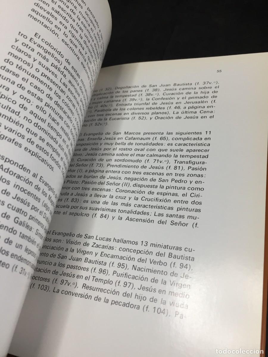 Libros de segunda mano: EL CODICE AUREO. Los Cuatro Evangelios. Siglo XI MATILDE LOPEZ SERRANO 1980 - Foto 5