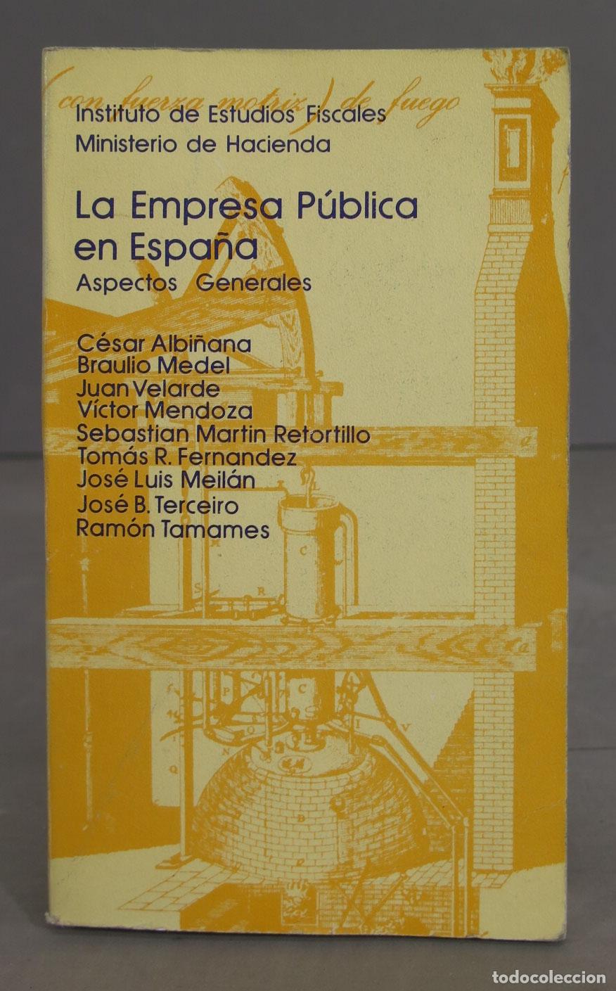 Libros de segunda mano: Empresa p&uacute;blica en Espa&ntilde;a - Foto 1