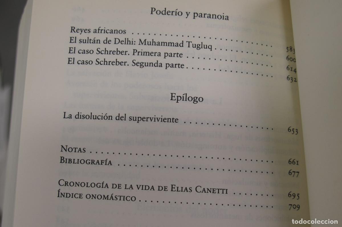 Libros de segunda mano: Masa y poder. Elias Canetti - Foto 5