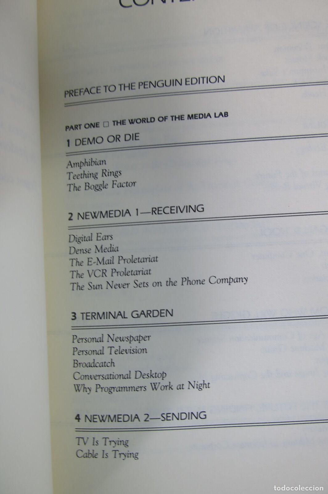Libros de segunda mano: The Media Lab. Stewart Brand - Foto 2