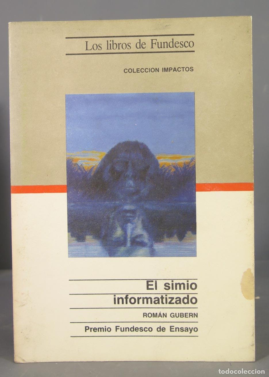 Libros de segunda mano: El simio informatizado. Gubern - Foto 1