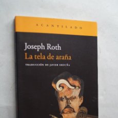 Libros de segunda mano: LA TELA DE ARAÑA. JOSEPH ROTH