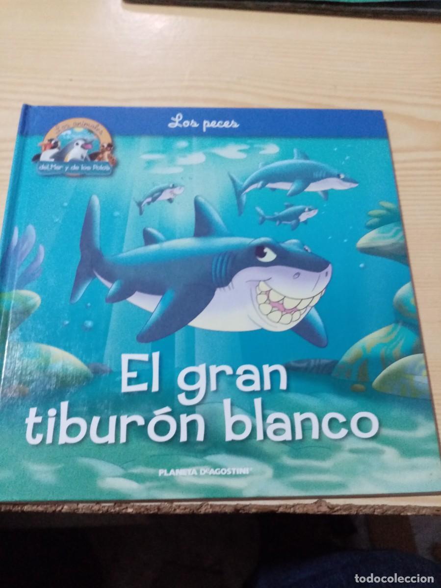 Livres d'occasion: LOS ANIMALES DEL MAR Y DE LOS POLOS. EL GRAN TIBURON BLANCO. EST3B1