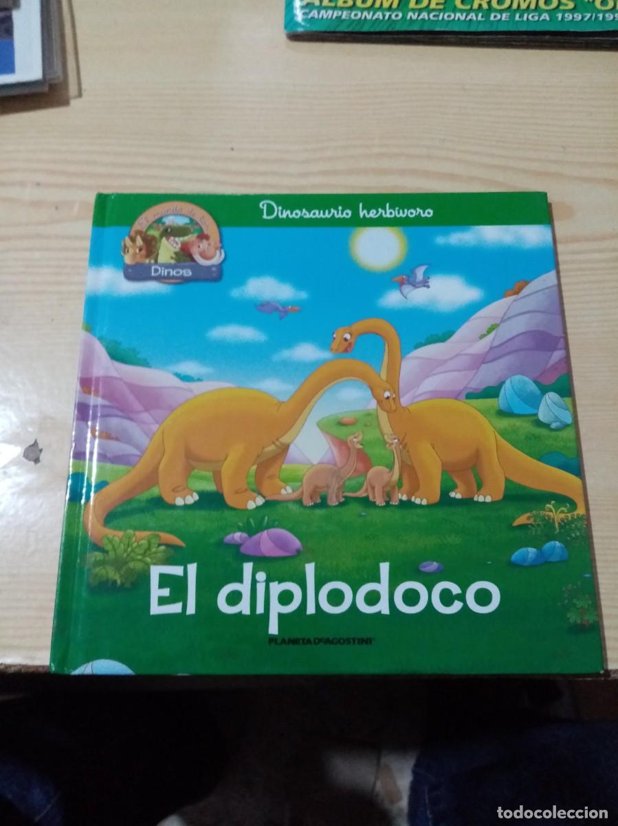 Libros de segunda mano: EL MUNDO DE LOS DINOS. EL DIPLODOCO. EST3B1 - Foto 1
