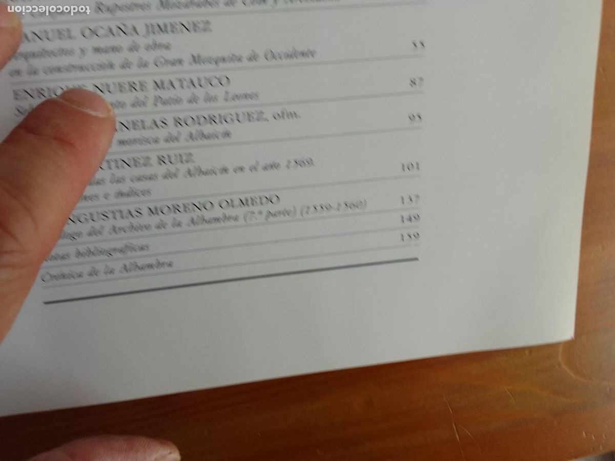 Libros de segunda mano: CUADERNOS DE LA ALHAMBRA. VOL 22. GRANADA 1986. - Foto 4