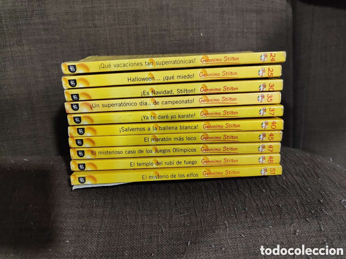 Libros de segunda mano: GER&Oacute;NIMO STILTON N&Uacute;MEROS MOSTRADOS - Foto 4