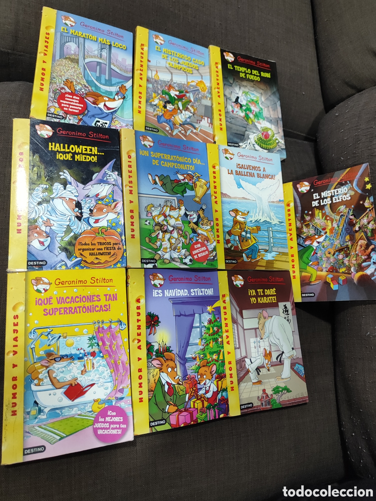 Libros de segunda mano: GER&Oacute;NIMO STILTON N&Uacute;MEROS MOSTRADOS - Foto 1