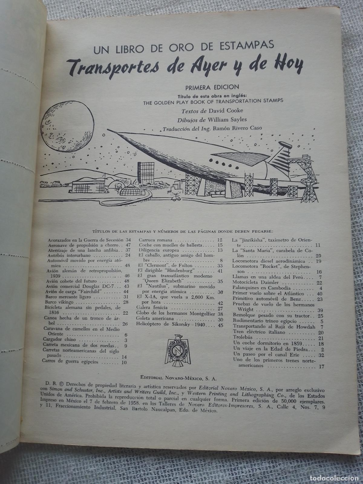 Libros de segunda mano: Un libro de oro de estampas Novaro - Foto 6