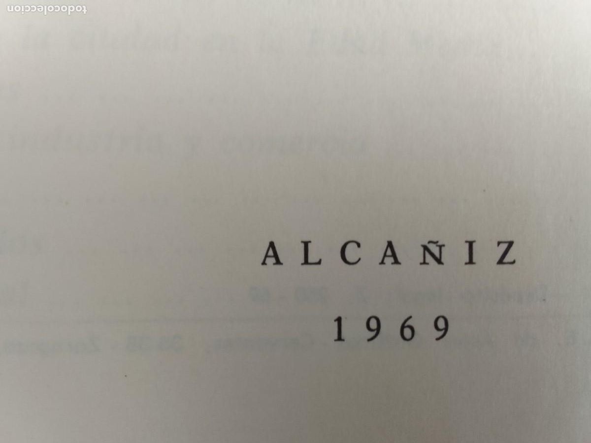 Libros de segunda mano: MESA REVUELTA. APUNTES DE ALCA&Ntilde;IZ. EDUARDO JESUS TABOADA. 1969. - Foto 6