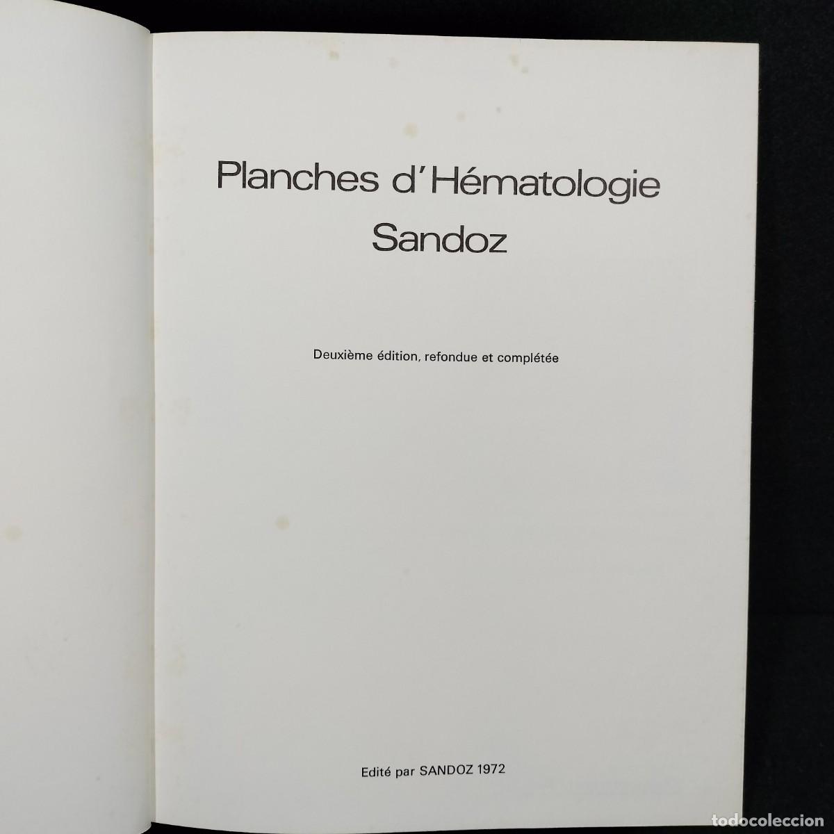 Libros de segunda mano: PLANCHES DH&Eacute;MATOLOGIE SANDOZ - SANDOZ / 25.718 - Foto 3
