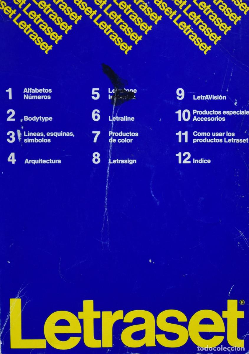 Libros de segunda mano: 1985. LETRASET. CAT&Aacute;LOGO COMERCIAL COMPLETO - Foto 1