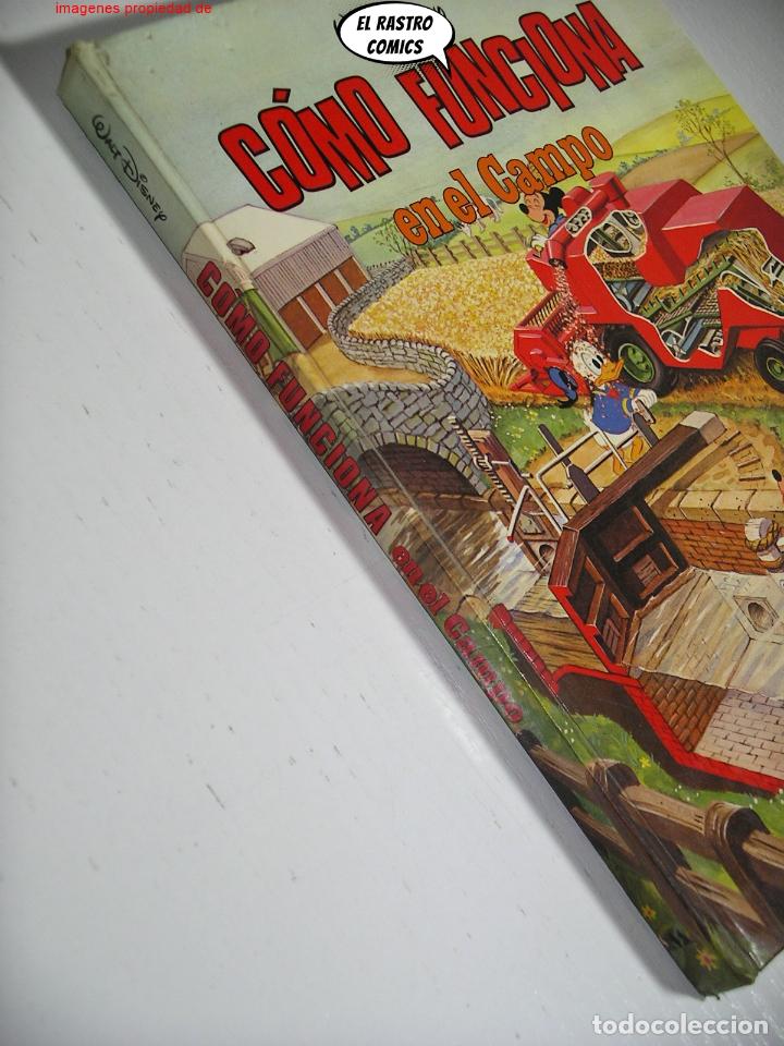 Libros de segunda mano: C&oacute;mo funciona, En el campo, ed. Montena 1984, Walt Disney - Foto 2