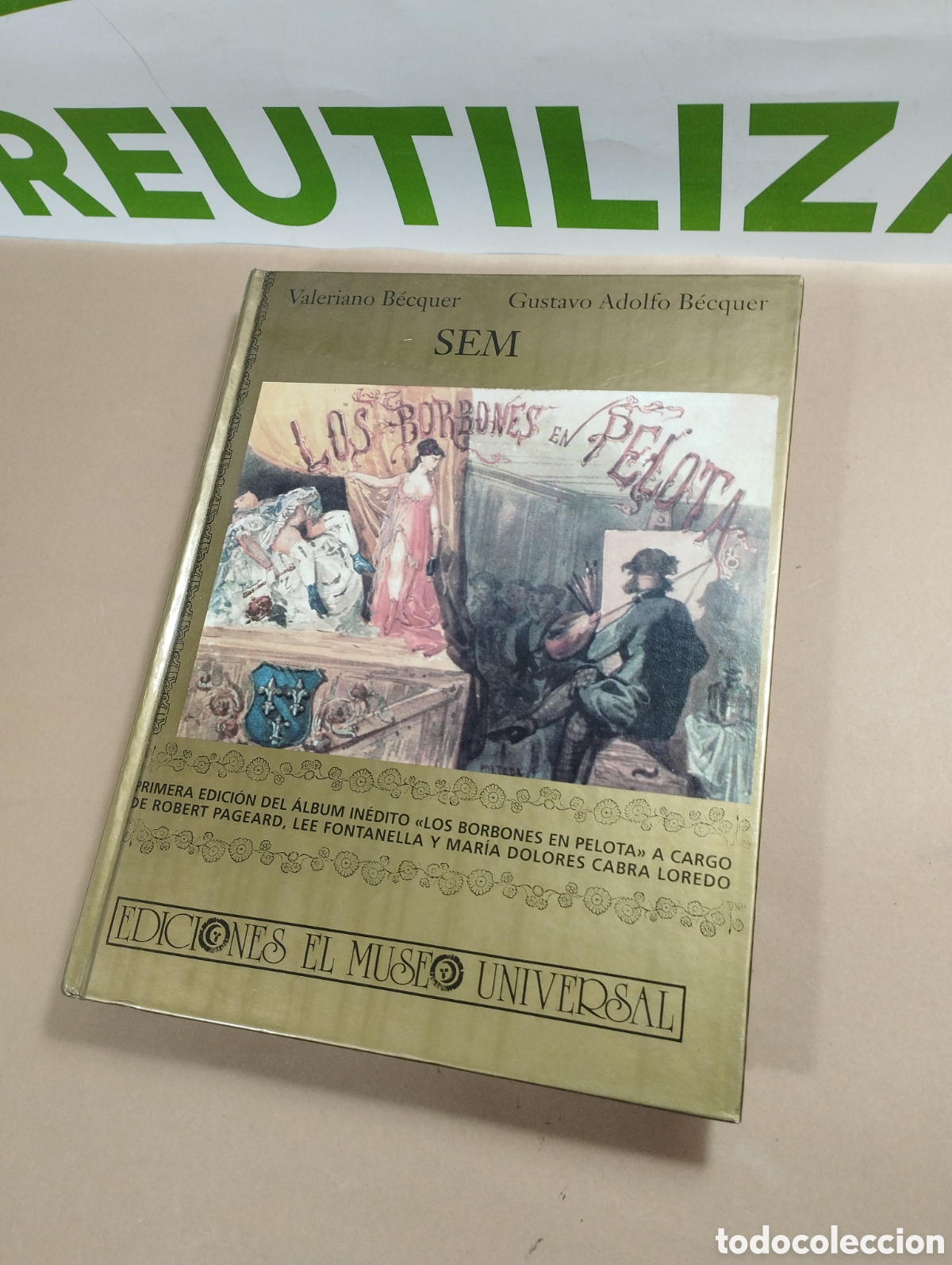 Libros de segunda mano: Valeriano B&eacute;cquer, Gustavo Adolfo B&eacute;cquer. SEM. Ediciones el museo universal. - Foto 1