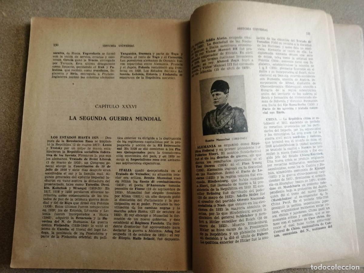 Libros de segunda mano: HISTORIA UNIVERSAL (J. GARCIA PRADO) - Foto 4