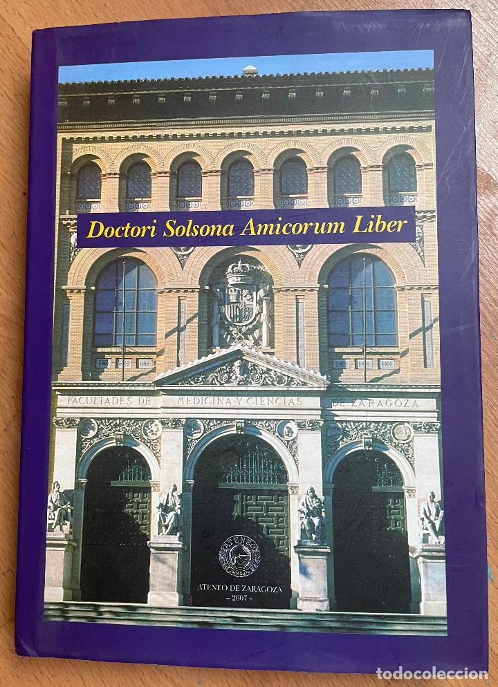 Libros de segunda mano: DOCTORI SOLSONA AMICORUM LIBER, Ateneo de Zaragoza - Foto 1