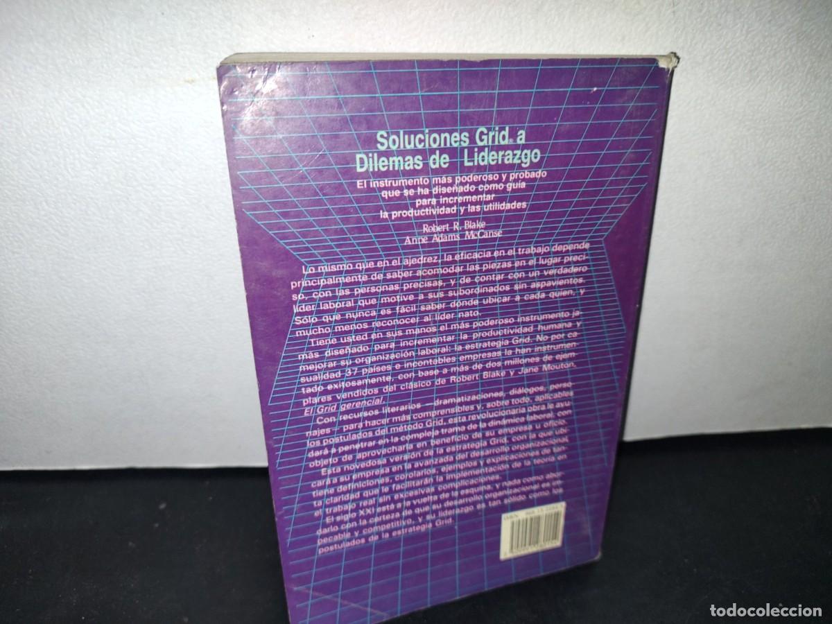 Libros de segunda mano: 13- SOLUCIONES GRID A DILEMAS DE LIDERAZGO - ROBERT R. BLAKE - Foto 3