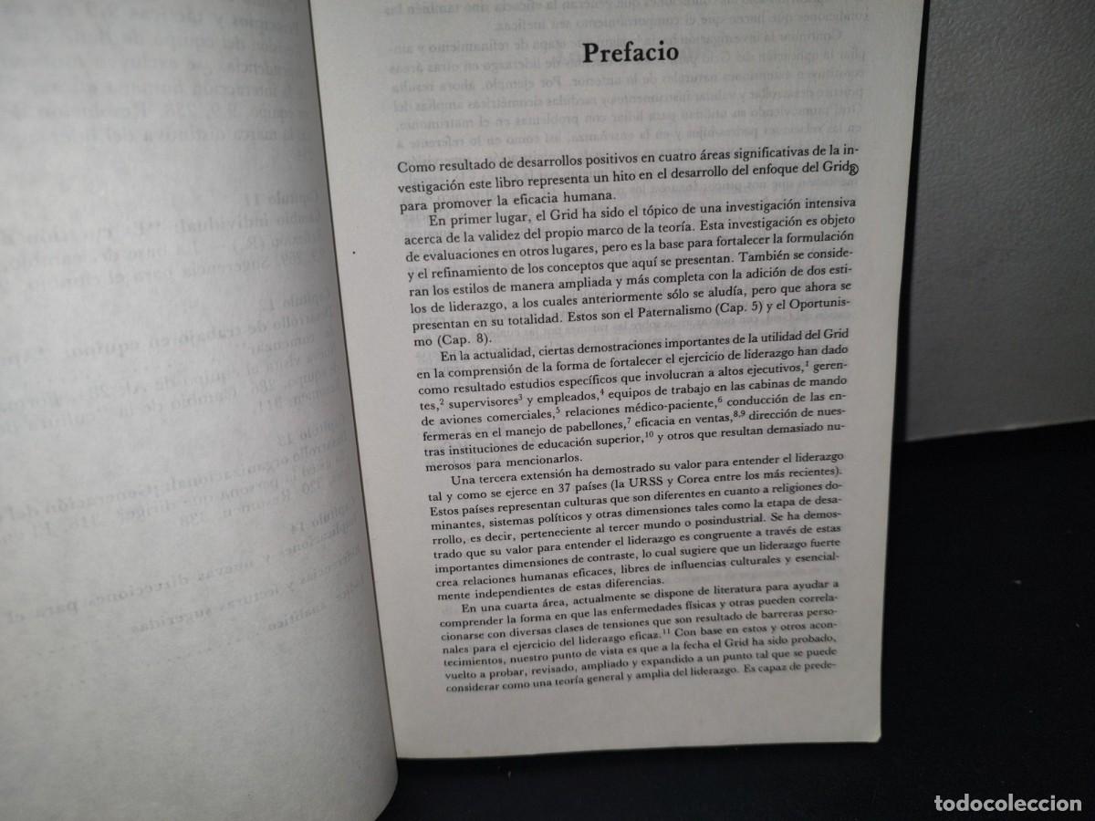 Libros de segunda mano: 13- SOLUCIONES GRID A DILEMAS DE LIDERAZGO - ROBERT R. BLAKE - Foto 5