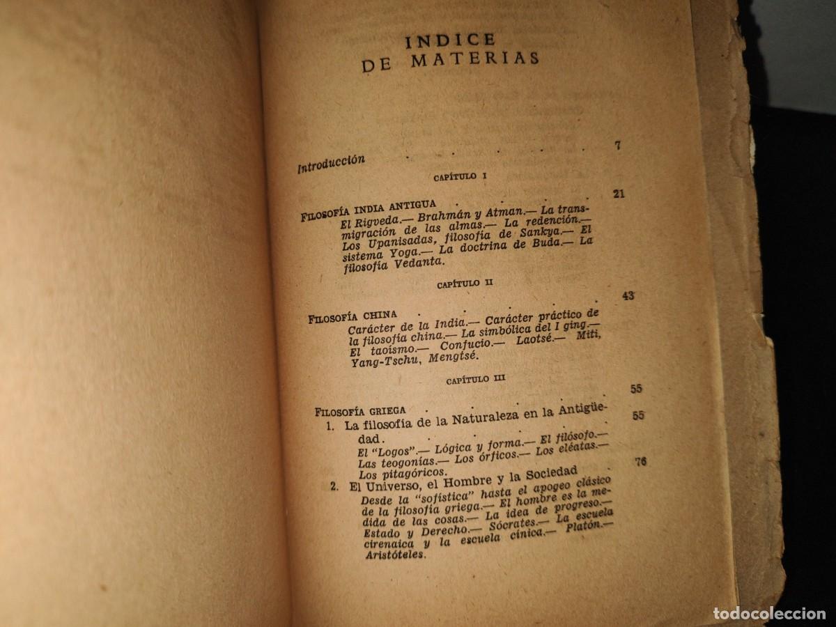 Libros de segunda mano: 13- HISTORIA DE LA FILOSOF&Iacute;A - ERNST VON ASTER - 1943 - Foto 6