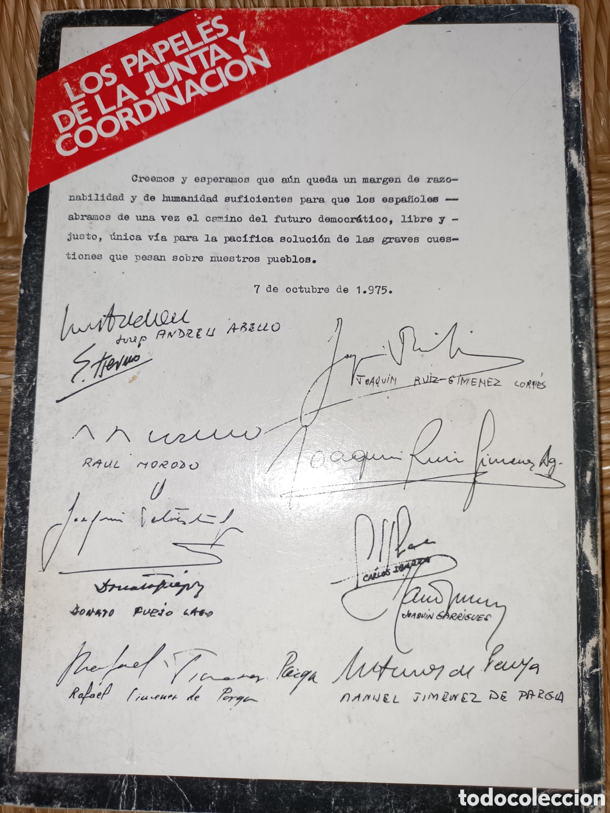 Libros de segunda mano: Documentos secretos. Oposici&oacute;n espa&ntilde;ola - Foto 2