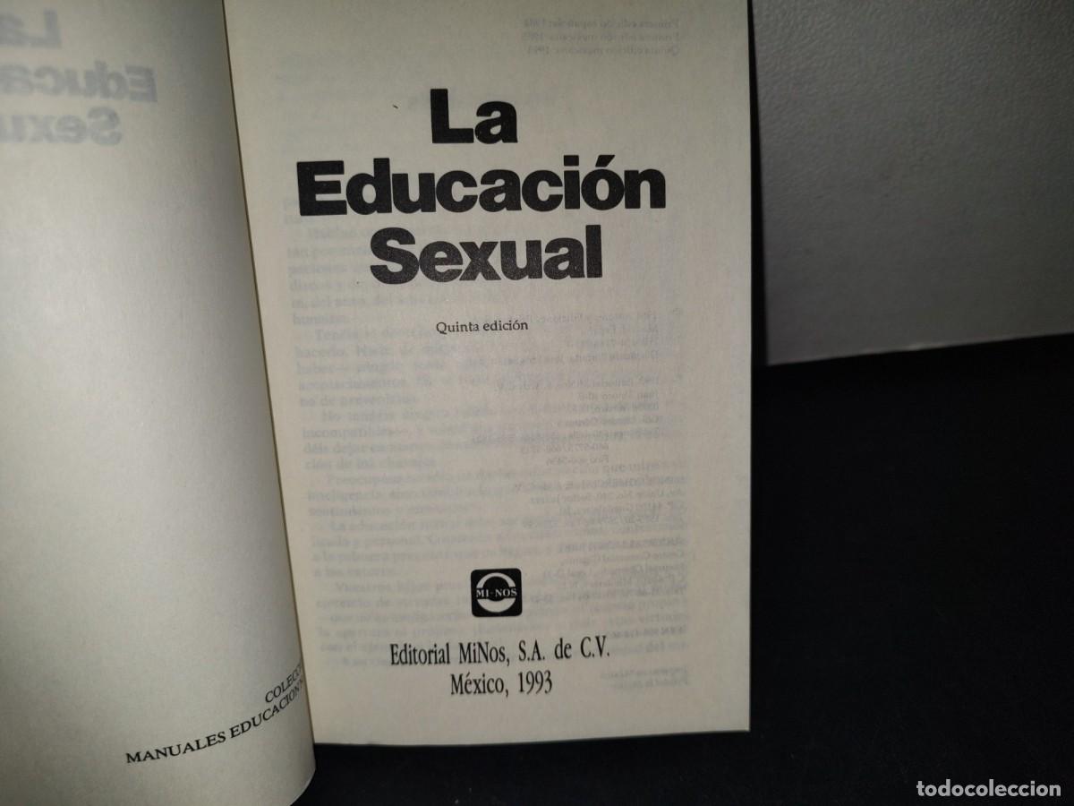 Libros de segunda mano: 32- LA EDUCACI&Oacute;N SEXUAL - EDITORIAL MINOS - Foto 4