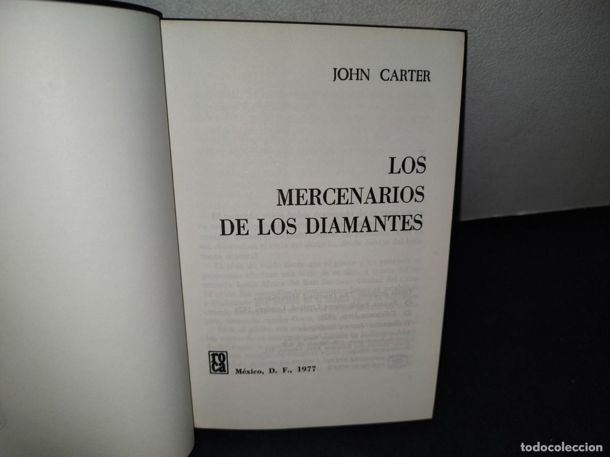 Libros de segunda mano: 32- LOS MERCENARIOS DE LOS DIAMANTES - JOHN CARTER - 1976 - Foto 4