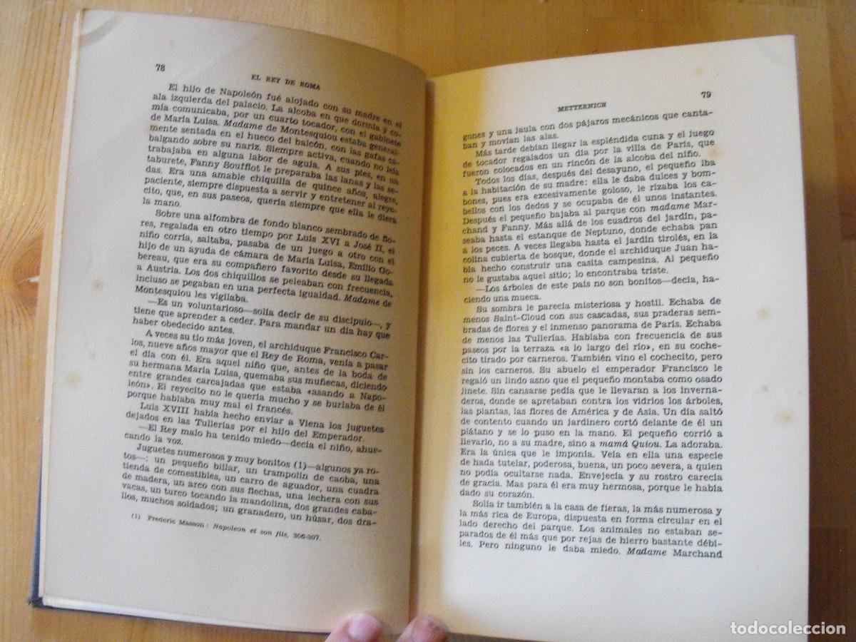 Libros de segunda mano: Aubry, Octave. El Rey de Roma. Ed. Surco.1943. - Foto 3