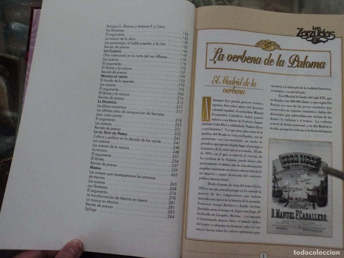 Libros de segunda mano: Historia de las Zarzuelas 2 tomos a&ntilde;o 1997 - Foto 4