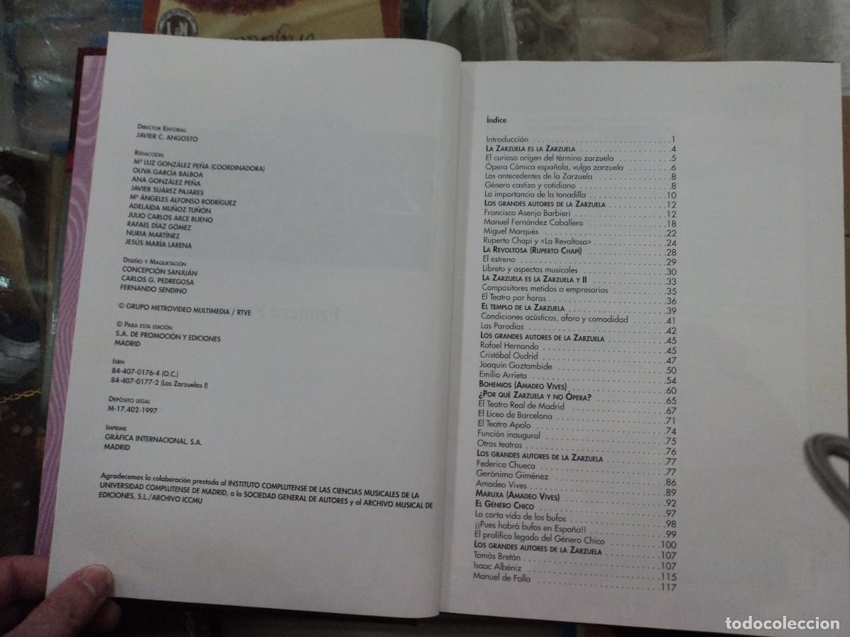 Libros de segunda mano: Historia de las Zarzuelas 2 tomos a&ntilde;o 1997 - Foto 8