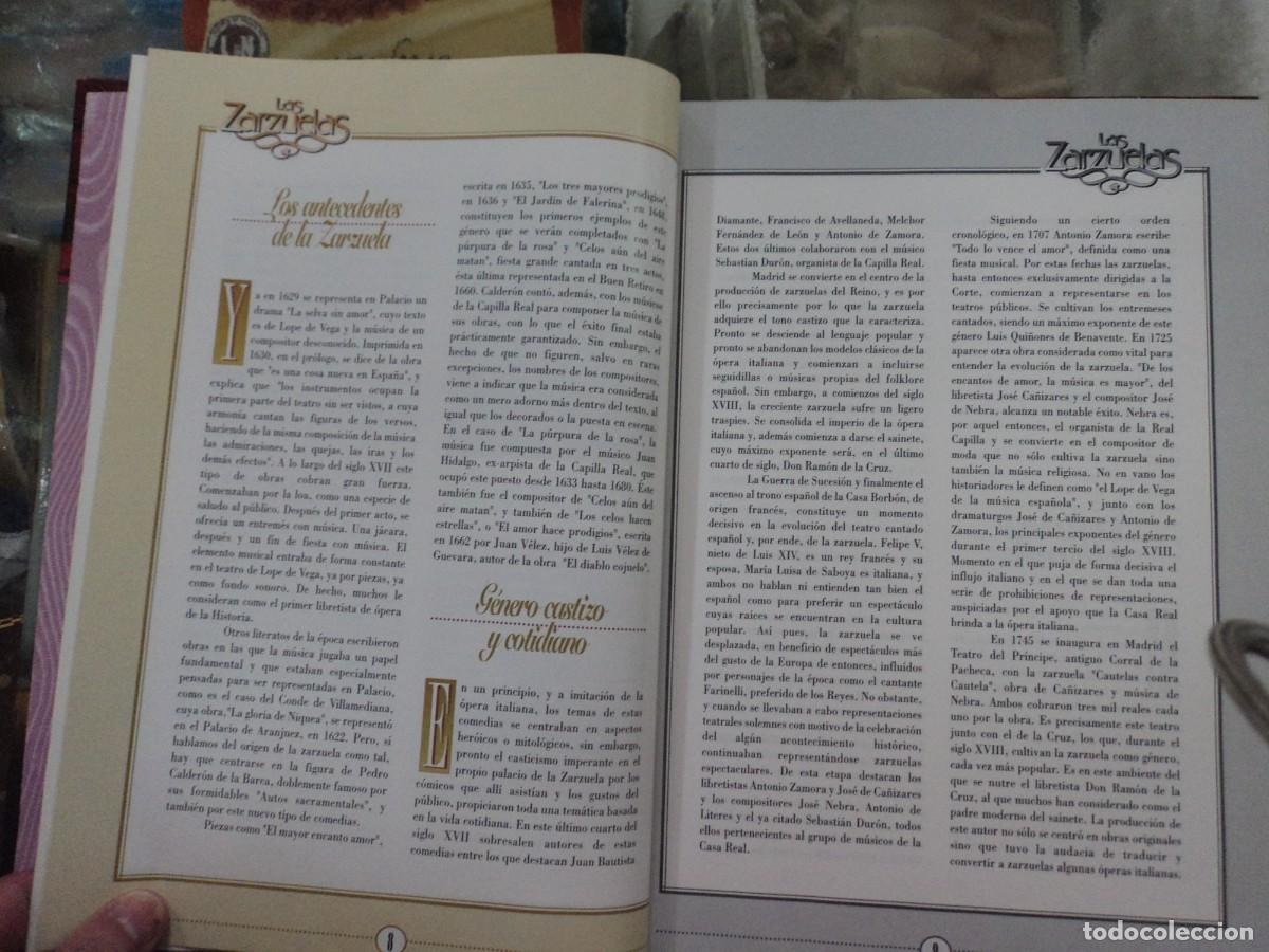 Libros de segunda mano: Historia de las Zarzuelas 2 tomos a&ntilde;o 1997 - Foto 9