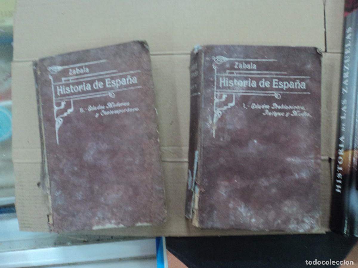 Libros de segunda mano: Historia de Espa&ntilde;a - Zabala - 2 tomos - Foto 1