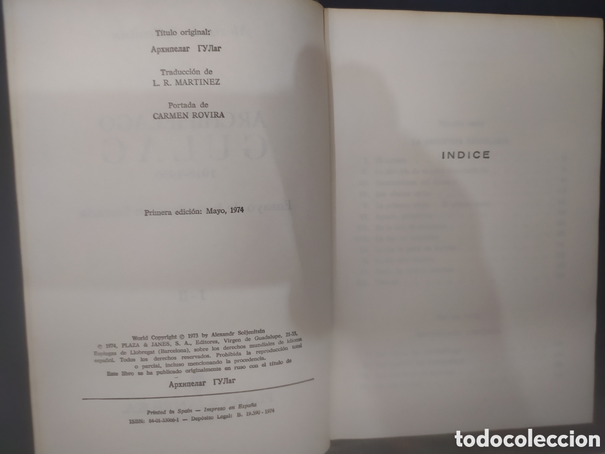 Libros de segunda mano: Archipi&eacute;lago gulag Alexandr soljenitsin - Foto 4