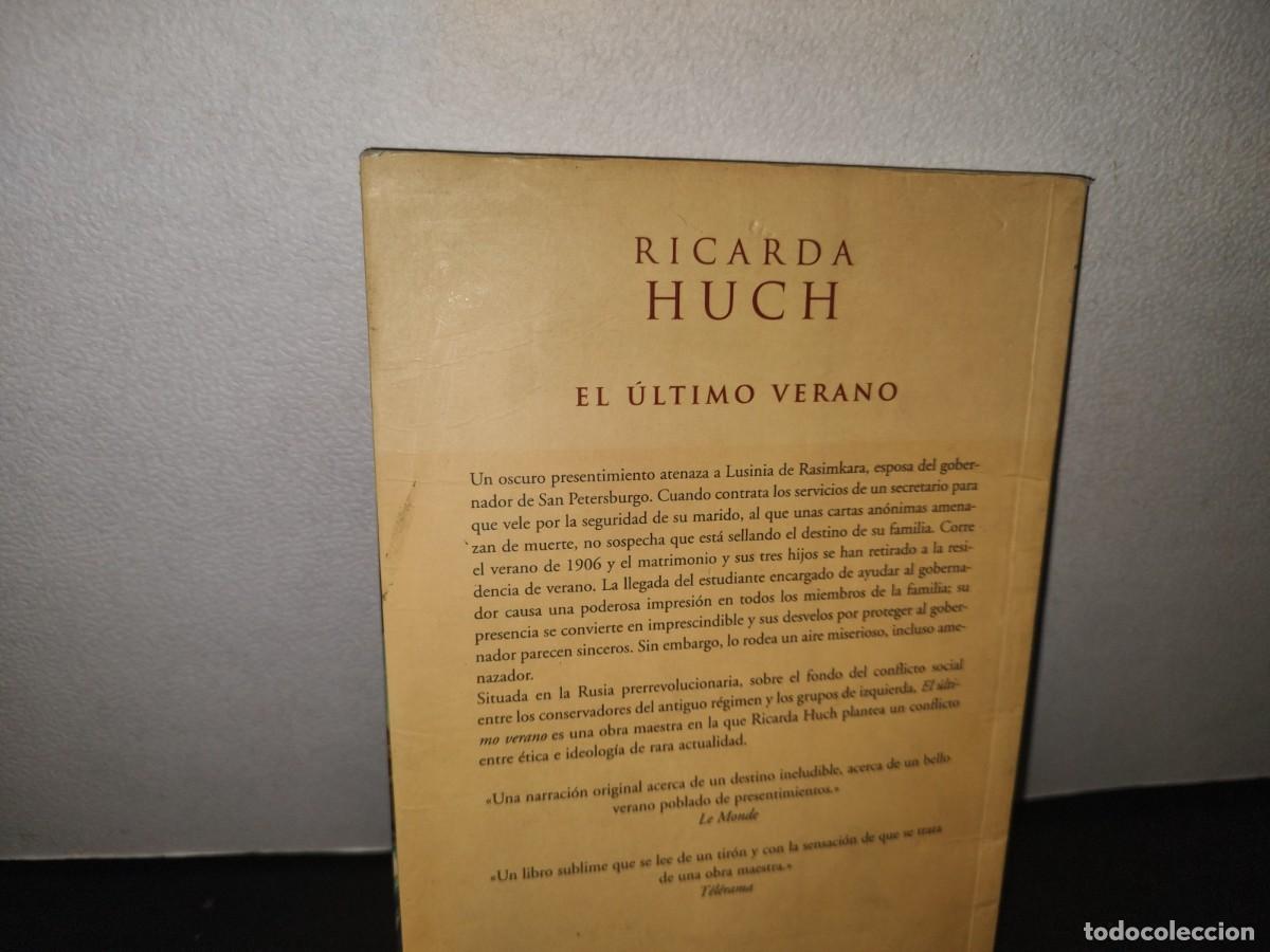 Libros de segunda mano: 30- EL &Uacute;LTIMO VERANO - RICARDA HUCH - PRIMERA EDICI&Oacute;N 2002 - Foto 3