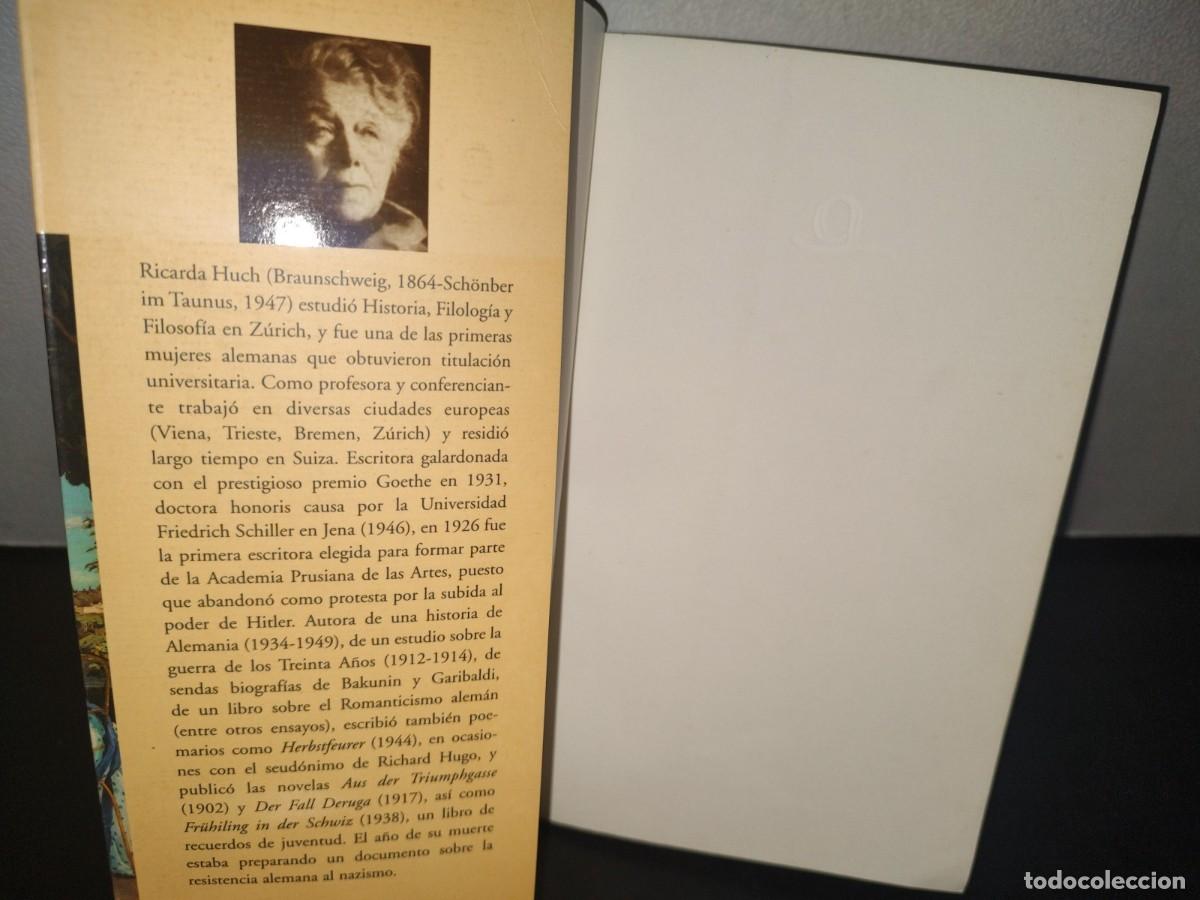 Libros de segunda mano: 30- EL &Uacute;LTIMO VERANO - RICARDA HUCH - PRIMERA EDICI&Oacute;N 2002 - Foto 4