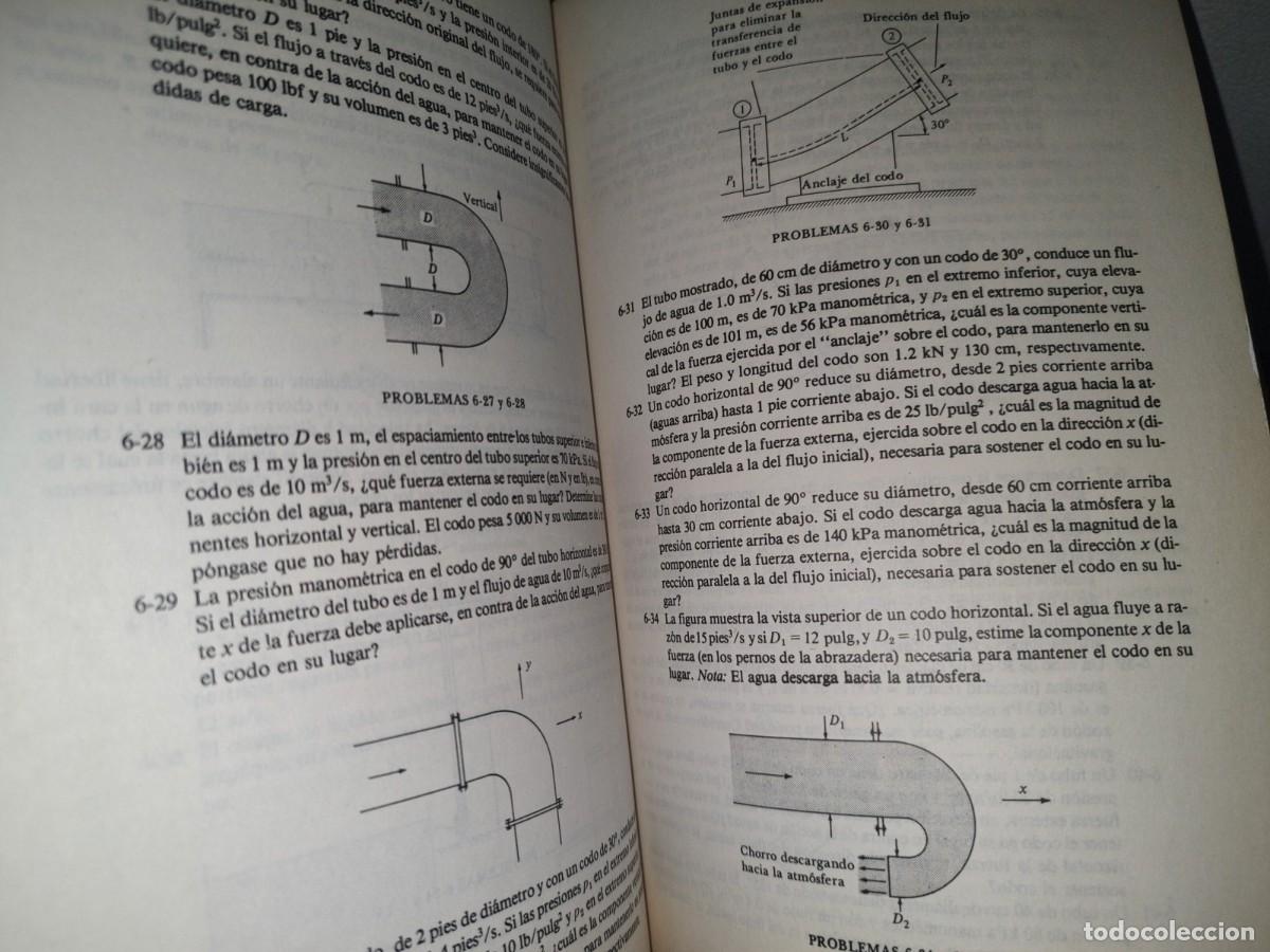 Libros de segunda mano: 30- MEC&Aacute;NICA DE FLUIDOS - A. ROBERSON / C. T. CROWE - Foto 6