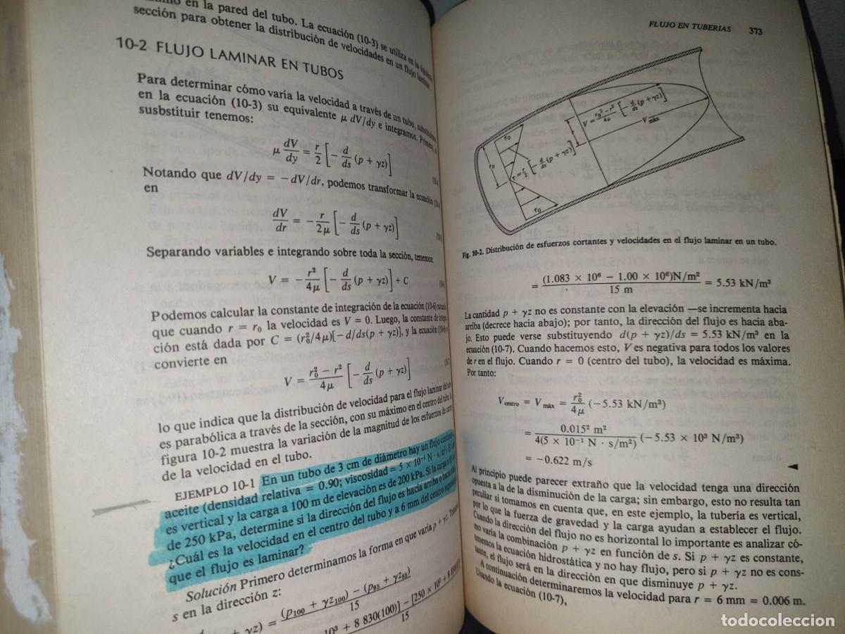 Libros de segunda mano: 30- MEC&Aacute;NICA DE FLUIDOS - A. ROBERSON / C. T. CROWE - Foto 7