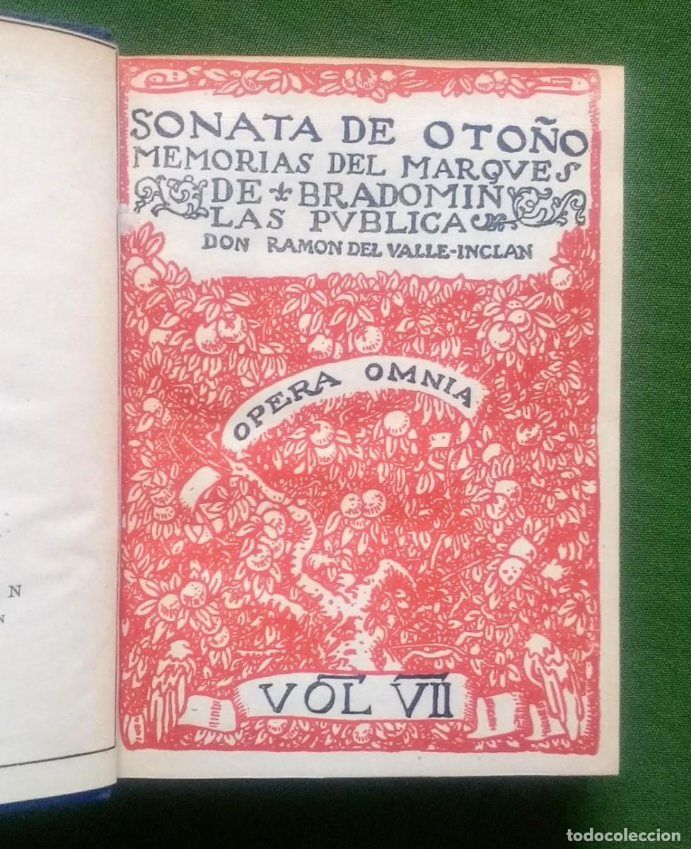 Libros de segunda mano: SONATA DE OTO&Ntilde;O - SONATA DE INVIERNO - VALLE-INCL&Aacute;N - 1942 - Foto 2