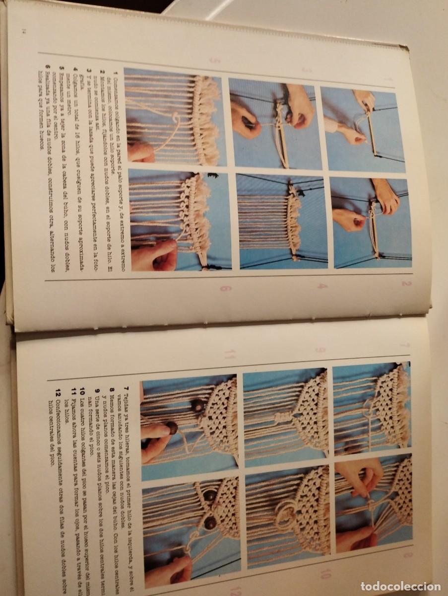 Libros de segunda mano: Escuela de artesan&iacute;a. Macrame - Foto 2