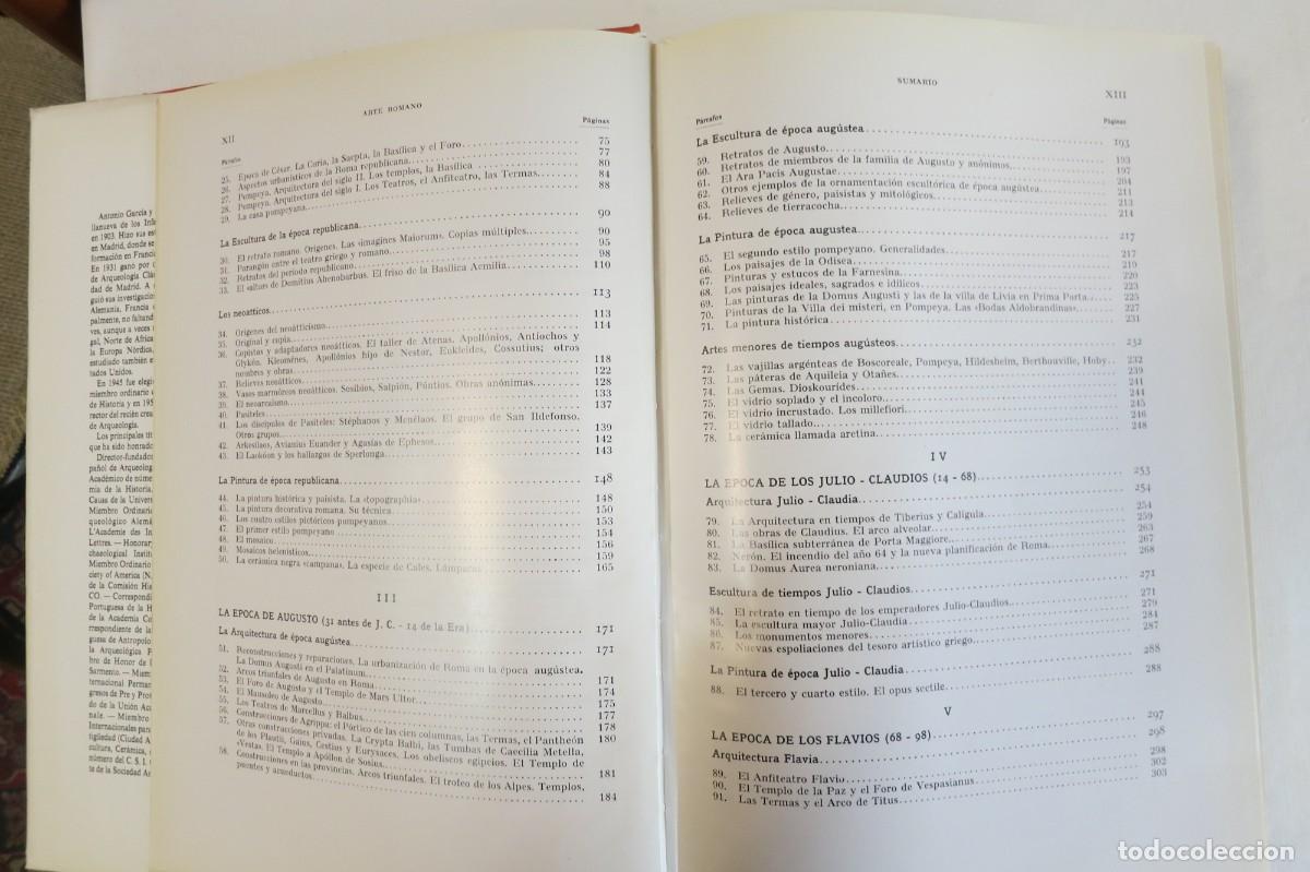 Libros de segunda mano: ARTE ROMANO A Garcia Bellido - Foto 2