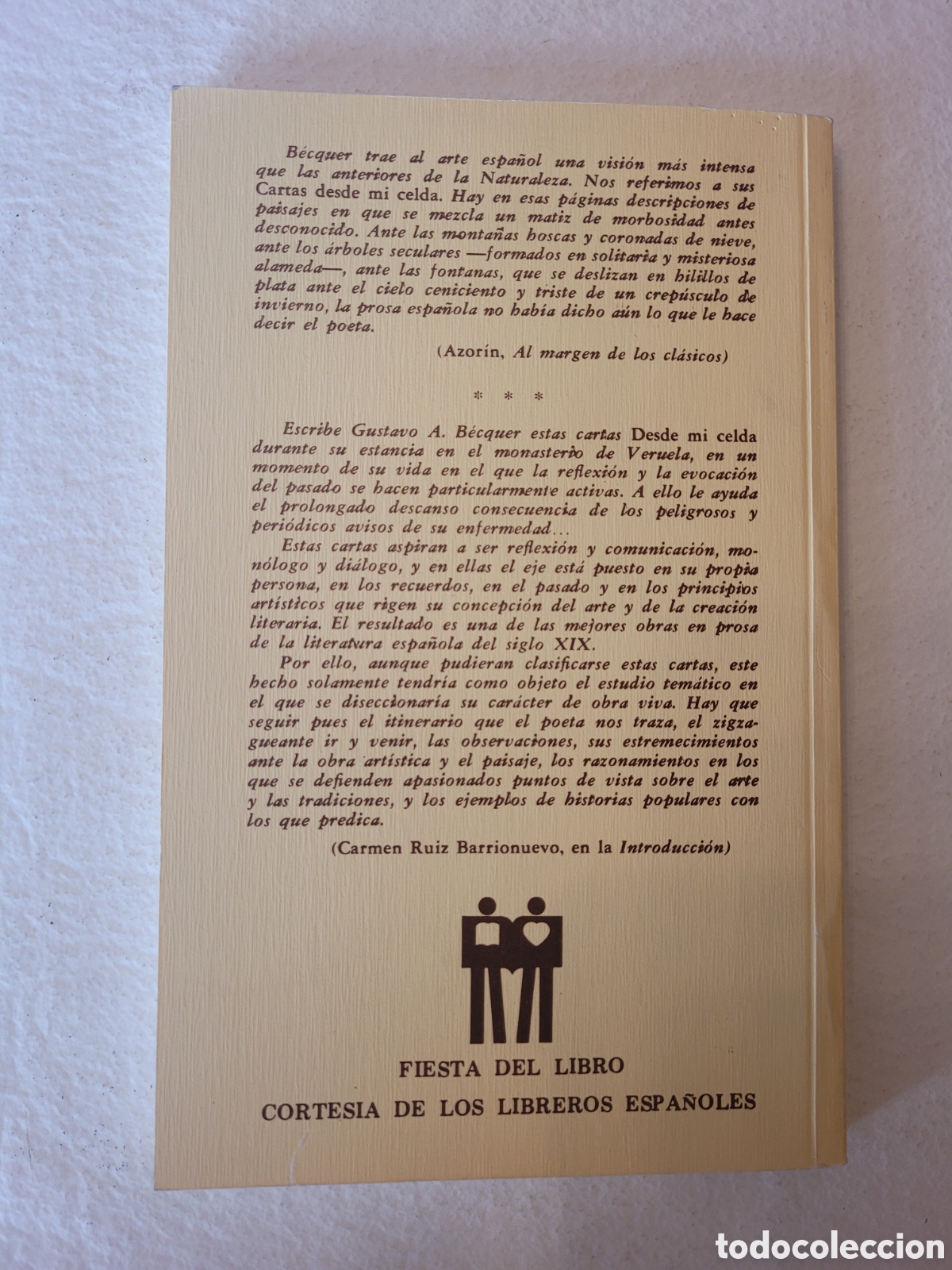 Libros de segunda mano: Gustavo Adolfo B&eacute;cquer - desde mi celda - Foto 3