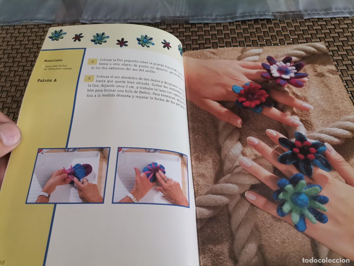Libros de segunda mano: CREA CON PATRONES CREATIVAS IDEAS CON FIELTRO DE LANA MODELABLE - Foto 4