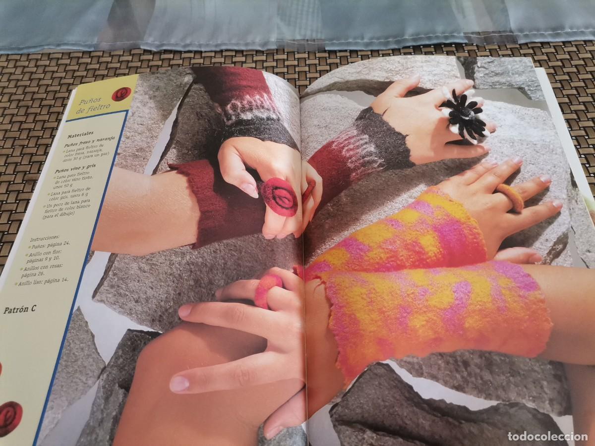 Libros de segunda mano: CREA CON PATRONES CREATIVAS IDEAS CON FIELTRO DE LANA MODELABLE - Foto 7