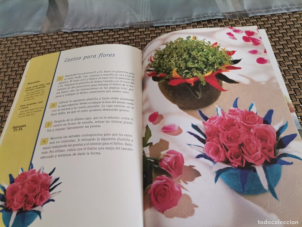 Libros de segunda mano: CREA CON PATRONES CREATIVAS IDEAS CON FIELTRO DE LANA MODELABLE - Foto 9
