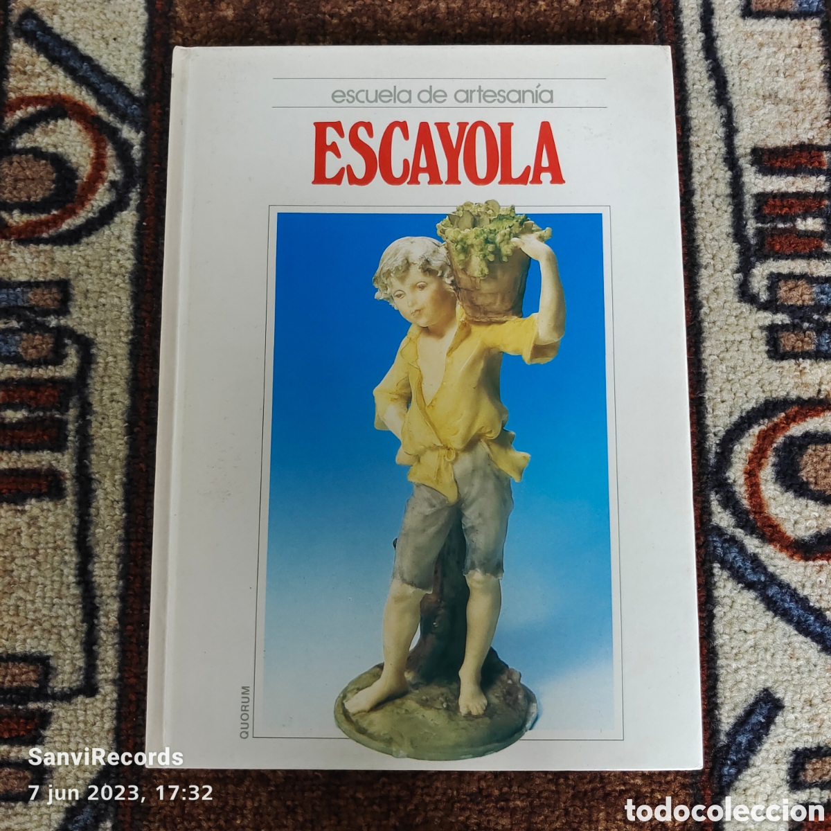 Libros de segunda mano: ESCAYOLA, ESCUELA DE ARTESANIA (QUORUM) - Foto 1