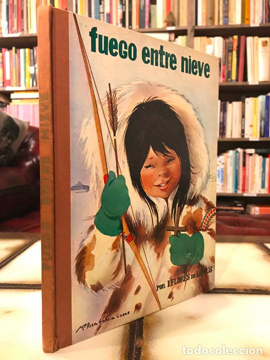 Libros de segunda mano: Fuego entre nieve. Isabel Flores de Lemus. - Foto 1
