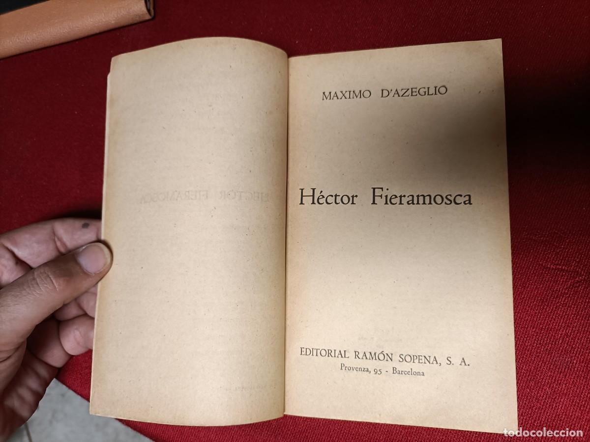 Libros de segunda mano: H&eacute;ctor Fieramosca. M&aacute;ximo dAzeglio. Sopena, 1959 - Foto 2