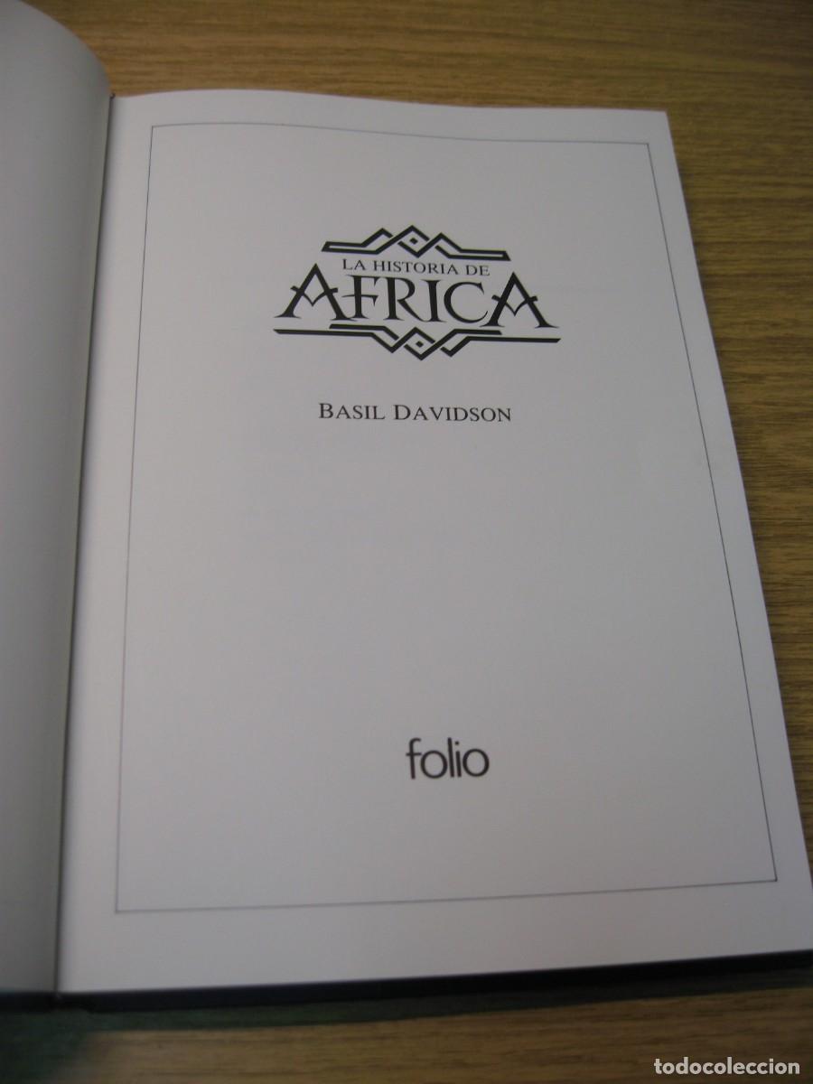 Libros de segunda mano: HISTORIA DE AFRICA. BASIL DAVISON. EDITORIAL FOLIO. 1992. - Foto 6